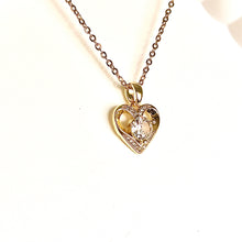 Load image into Gallery viewer, Golden Heart Necklace