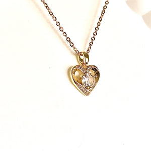 Golden Heart Necklace