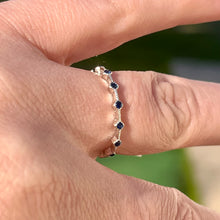 Load image into Gallery viewer, Dainty Bead Band Ring .925