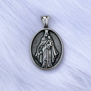 Virgin Mary with Jesus Pendant