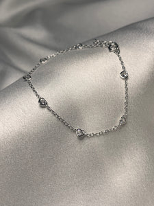 Dainty Hearts Bracelet.925