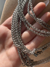Load image into Gallery viewer, 4mm Stainless Steel Spiga Chain