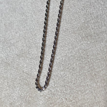 Load image into Gallery viewer, .925 Rhodium Rope Chain