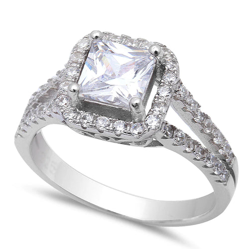 1.5ct Princess Cut Ring