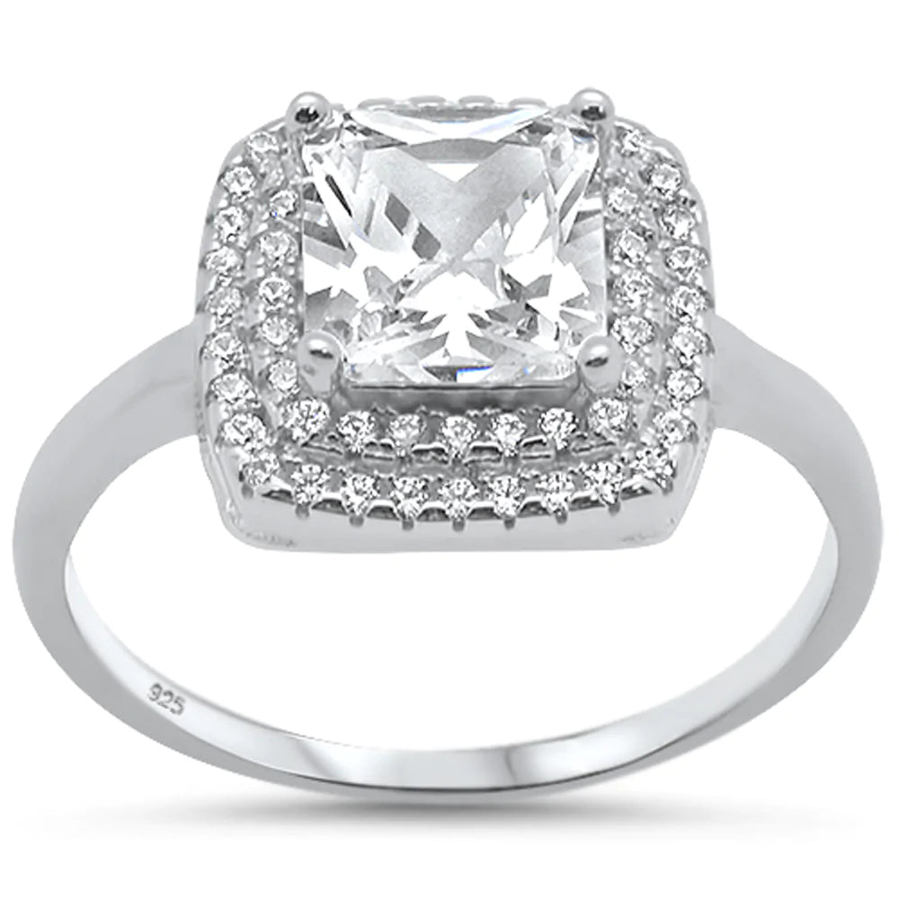 Princess Cut CZ Ring