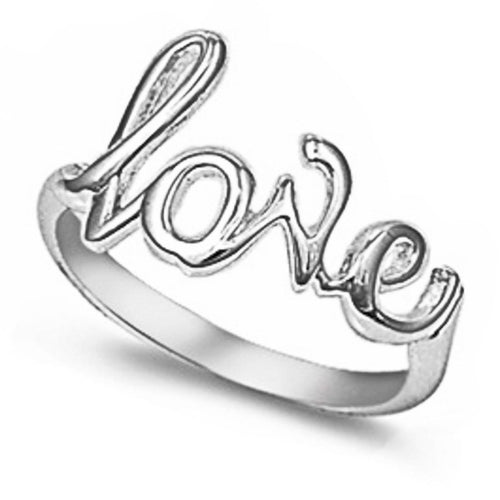 Love Ring .925 Sterling Silver