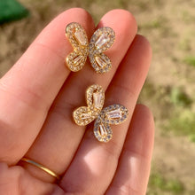 Load image into Gallery viewer, Shine Butterfly Studs