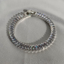 Load image into Gallery viewer, CZ Baguette Tennis Bracelet