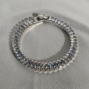 CZ Baguette Tennis Bracelet