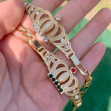 Load image into Gallery viewer, Virgin Mary Figaro Bracelet