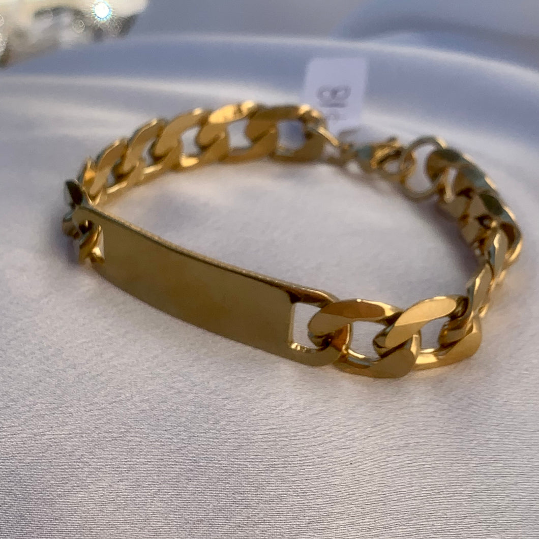 Golden ID Bracelet