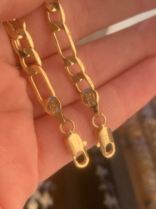 Virgin Mary Figaro Bracelet