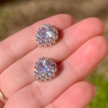 Load image into Gallery viewer, Heart CZ Studs