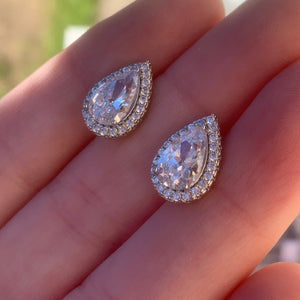 CZ Drop Studs