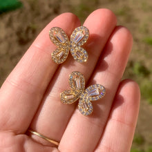 Load image into Gallery viewer, Shine Butterfly Studs
