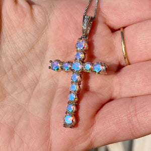 AB Cross Necklace