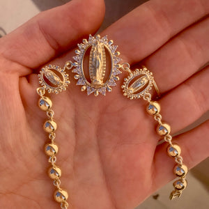 Virgin Mary Dot Bracelet