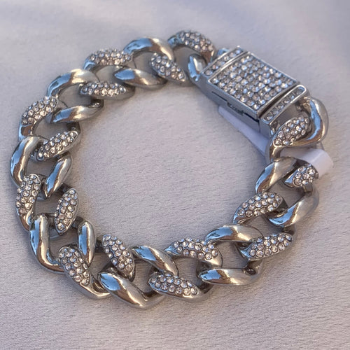 Skipped Bling Bracelet