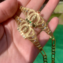 Load image into Gallery viewer, Virgin Mary Figaro Bracelet