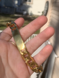 Golden ID Bracelet