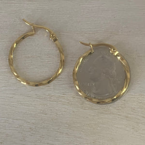 Twist Hoops