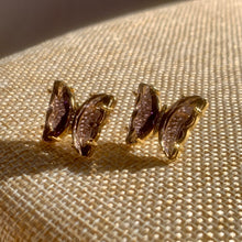 Load image into Gallery viewer, Purple Butterfly Earrings