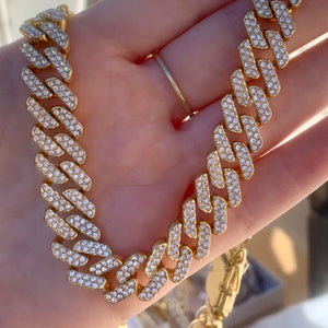 Blinged Curb Chain