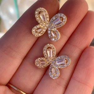 Shine Butterfly Studs