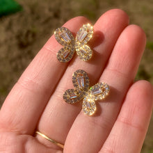 Load image into Gallery viewer, Shine Butterfly Studs
