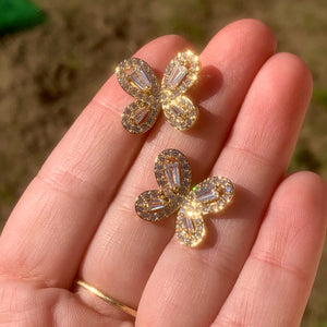 Shine Butterfly Studs