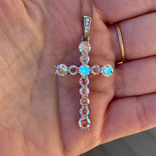 Load image into Gallery viewer, AB Cross Necklace