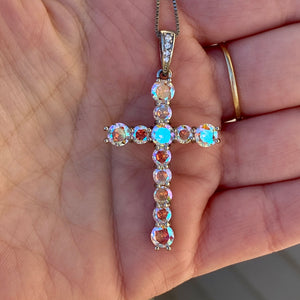 AB Cross Necklace