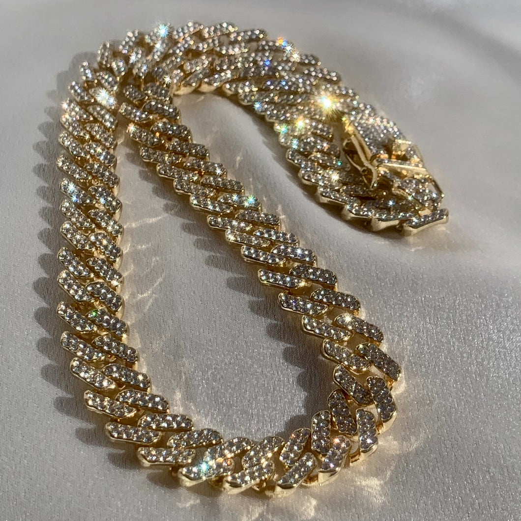 Blinged Curb Chain