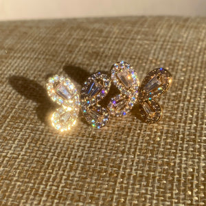 Shine Butterfly Studs
