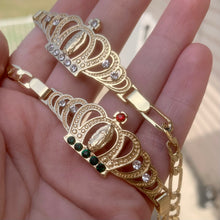 Load image into Gallery viewer, Virgin Mary Figaro Bracelet