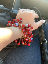 Load image into Gallery viewer, Queen Red Charm Bracelet