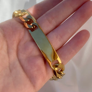 Golden ID Bracelet