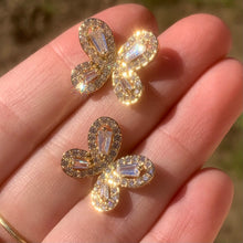 Load image into Gallery viewer, Shine Butterfly Studs