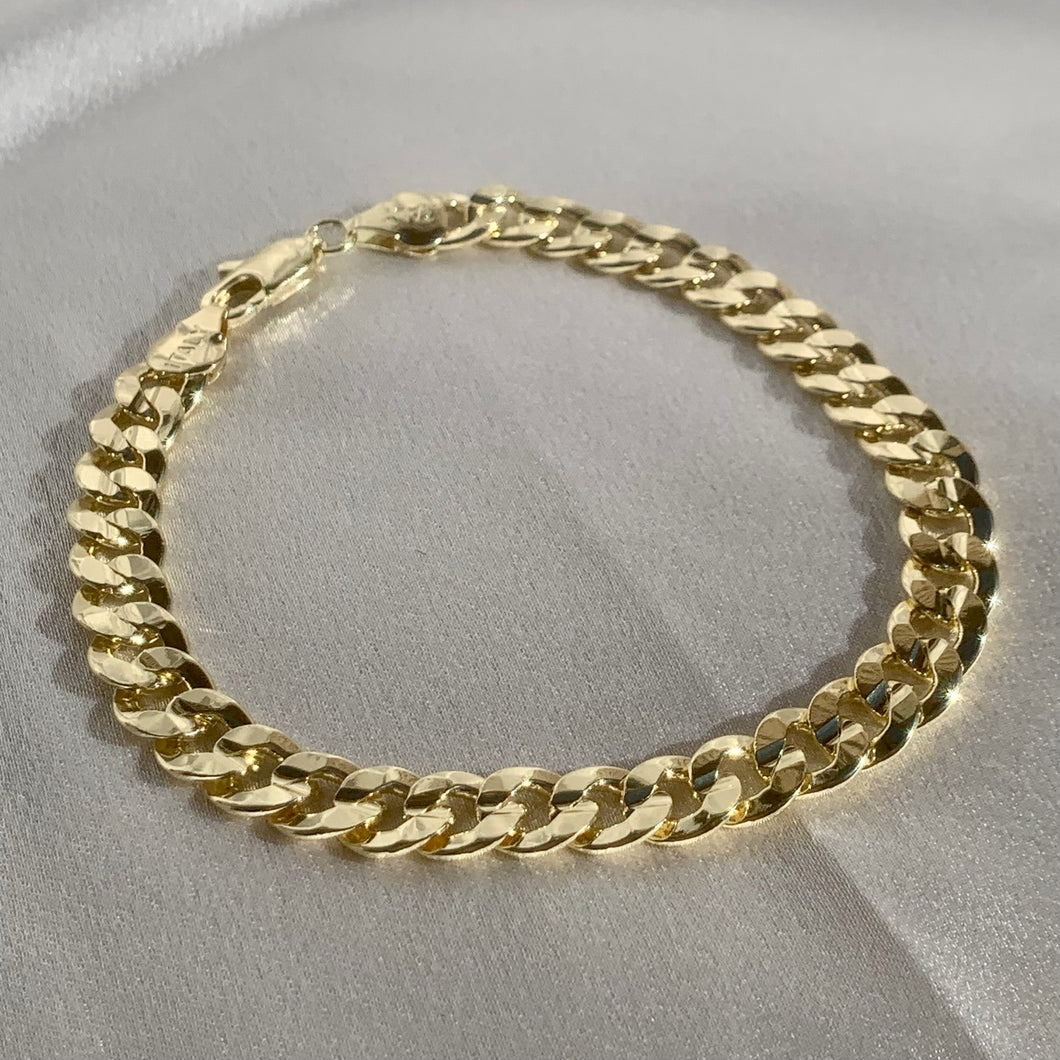 Simple Gold Chain Bracelet