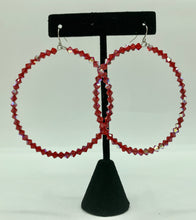 Load image into Gallery viewer, Swarovski Crystal Hoops