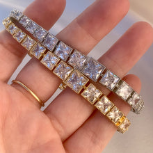 Load image into Gallery viewer, Squared Up CZ Bracelet